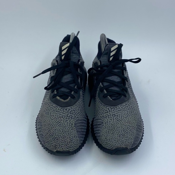 Adidas Alphabounce Running Sneakers Womens Size 6 Black Gray Athletic Shoes - Picture 6 of 6